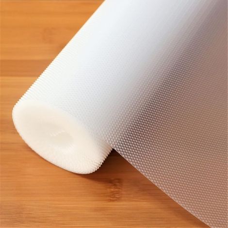EVA kitchen shelf liner 60 cm x 500 cm – Non-slip, waterproof, washable – Protection for cupboards, refrigerators, drawers (1/5)