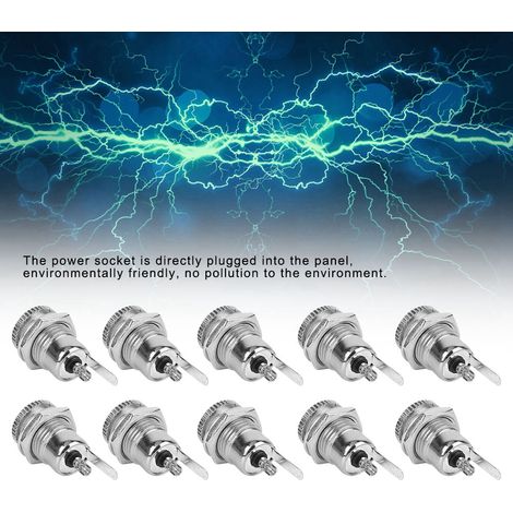 DC-099 5,52,1 mm Gleichstromstecker, Hochstrom-Ladebuchse aus Metall. (1/5)
