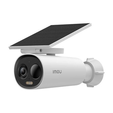 Caméra de surveillance extérieure 2K QHD – Vision nocturne IR jusqu'à 15m – Panneau solaire intégré – Détection humaine PIR – Imou (1/9)
