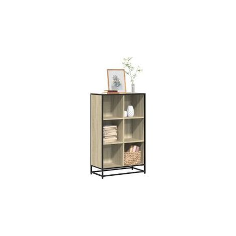 Bibliothèque chêne sonoma 65,5x33x107,5 bois d'ingénierie (1/5)
