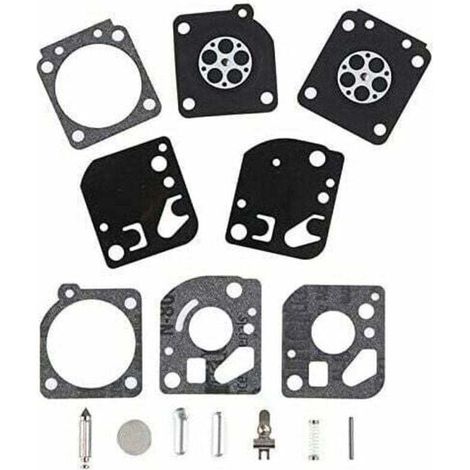 Kit di riparazione carburatore RB-29 da 15 pezzi, guarnizioni a membrana per motosega per ZAMA C1U, Homelite UT-20004-AB UT-20024-AB UT-20044-AB, Ryobi 26cc e 30cc (1/4)