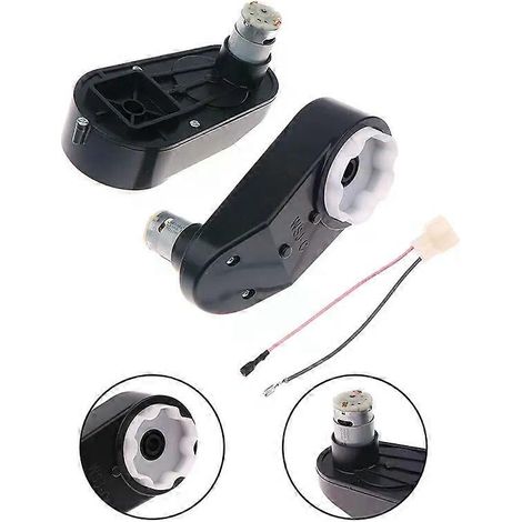 RS390 Elektromotor 6V/12V 15000-20000 U/min für Kinderautos mit Schaltgetriebe und Elektrofahrzeugzubehör (1/4)