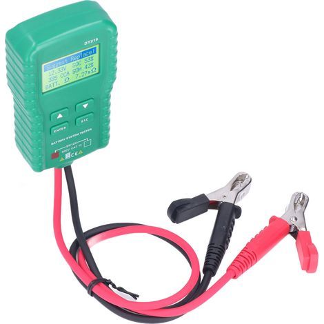 DY219 12V Kfz-Batterie-Lasttester, digitaler Batterieanalysator, multifunktionales Diagnosegerät für die Kfz-Reparatur (1/5)
