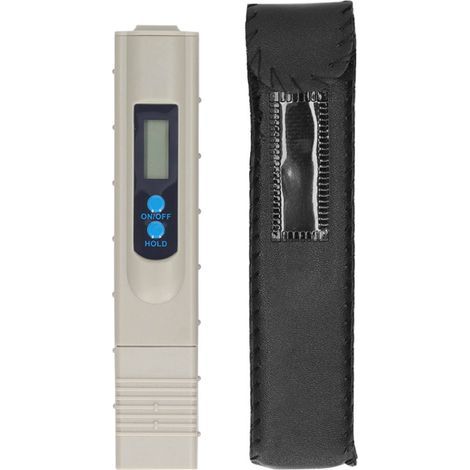 Digitales Wasserqualitätsmessgerät, TDS-Messgerät, hochpräzise, tragbares Testkit mit Hintergrundbeleuchtung (1/5)
