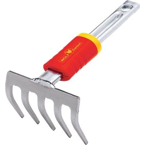Wolf Garten Small Rake 8cm LJM Garden Tool Multi Change Flowerbed Rake (1/2)