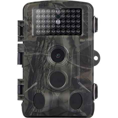 Caméra Faune Sauvage Caméra De Chasse Et Suivi des Sentiers La Faune, avec Vision Nocturne, Activation par Le Mouvement, en Plein Air, Déclencheur 0.3s, Scout Surveillance Fiable Précise (1/5)