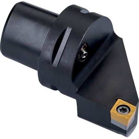 Klemmhalter ISO C3-SCLCL-22040-09 D.32mm m. Polygonkupplung Linkslauf (1/3)