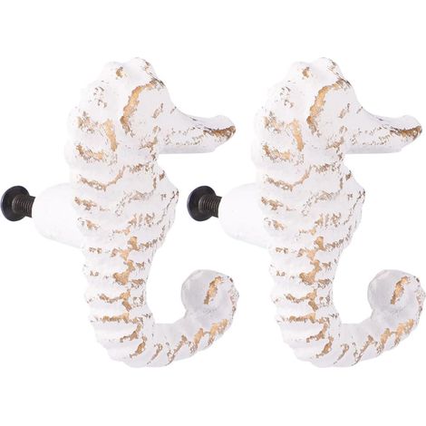 pièces de crochets fixation avec motifs recherche au design décoratif blanc et simple pour (1/5)