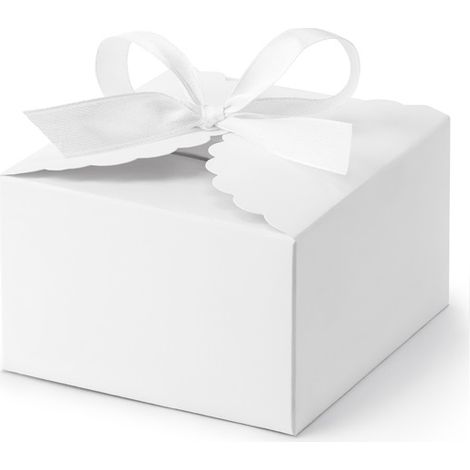 Cajas - Nube, blancas, 8x7,5x4,5cm, 10 unidades. (1/3)