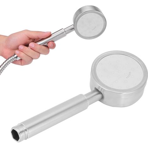 Abnehmbarer Duschkopf aus Edelstahl G1/2 304 mit Handbrause für das Badezimmer zu Hause (1/5)
