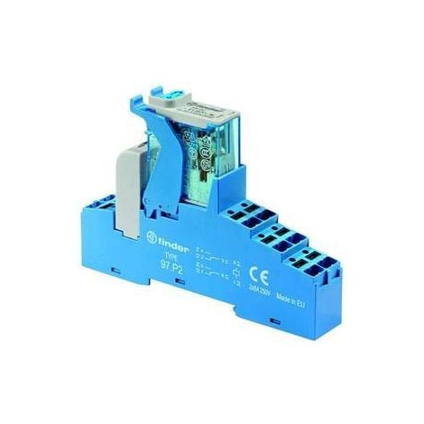 Finder KOPPELREL.PUSH-IN 2W 8A 24VDC (4C.P2.9.024.0050)