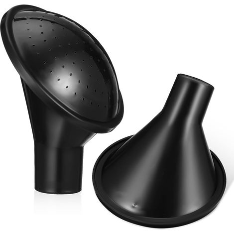 Lot de 2 buses d'arrosage universelles en plastique noir pour entretien des plantes d'intérieur et d'extérieur (1/5)