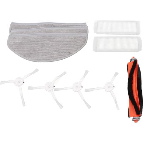 Lot de balais de robot laveur, filtres, serpillères, silicone ABS, accessoires pour Mi 2 Lite (1/5)