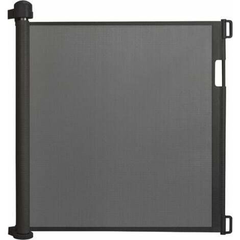 Sicherheitsbarriere ziehbar für Bébés und Chiens - 0 zu/bei 150cm - Sicherheitsbarriere dehnbar und aufrollbar schwarz