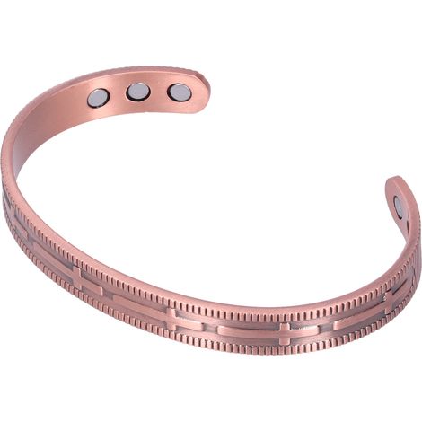 Bracelet Magnetique - Acier Inoxydable - Therapie Magnetique pour Circulation Sanguine - Pour Adulte - 1 Piece (1/5)