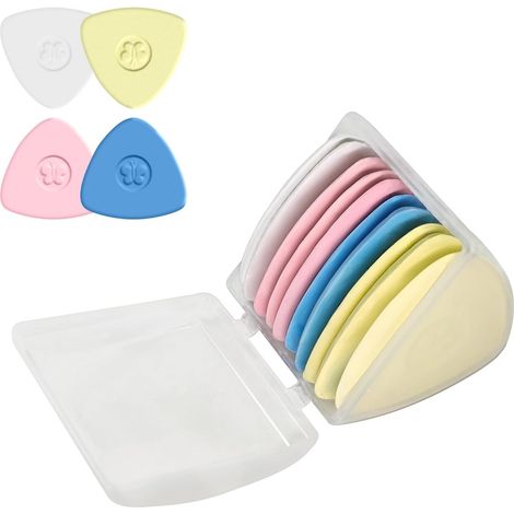 Lot de 10 craie de tailleur, forme triangulaire, craie pour tissu, marquage précis en couture et modélisme textile (1/5)