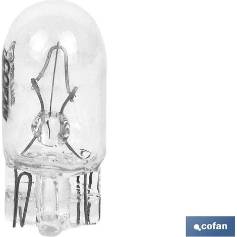 LAMPADINA SENZA BASE W5W (W2,1X9, 5D) 24V