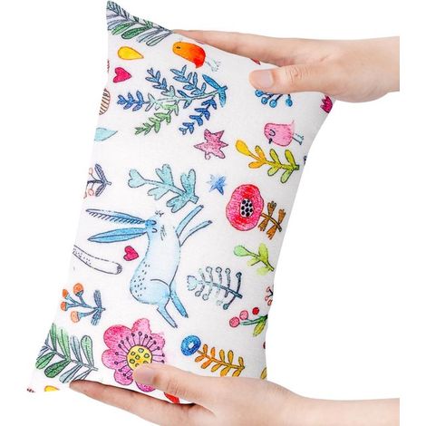 Mini cuscino - 28 x 18 cm - Fantasia coniglietti (1/5)