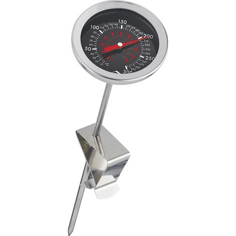 Termometro per grassi profondi Kuchenprofi, acciaio inox, diametro 5,5 x 21 cm, 0-300 °C (1/3)