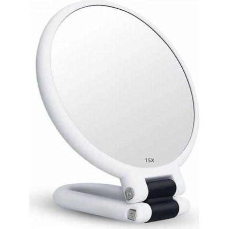 Miroir Grossissant x15 Pliable avec Poigne