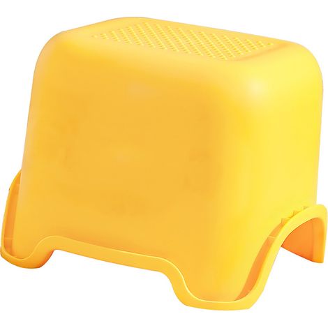 Mini tabouret, marchepied, tabouret empilable en plastique épais antidérapant, motif canard mignon, idéal pour la maison ou le camping. (1/5)