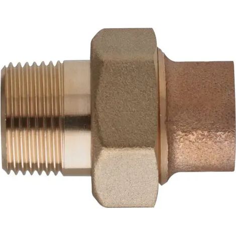Bocchettone a saldare maschio femmina in bronzo serie b4341g 1" ø28 FRABO