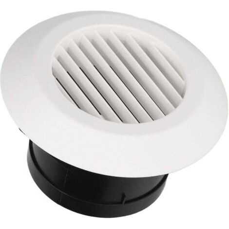 75mm Bouche de Ventilation avec Grille de Protection - ABS (ø75mm) (1/4)