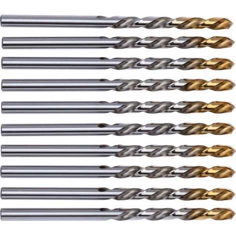 Dormer A002 Hss-Tin Coated Jobber Drill 4.20Mm Ol:75Mm Wl:43Mm