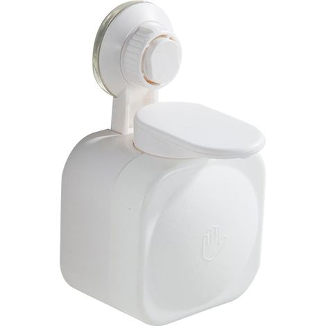 Distributeur de savon mural Distributeur de savon stylisé Distributeur de savon mural mural avec distributeur de shampooing réutilisable Creative Liquid Soap Pump with Suction Cup for Kitchen, (1/5)