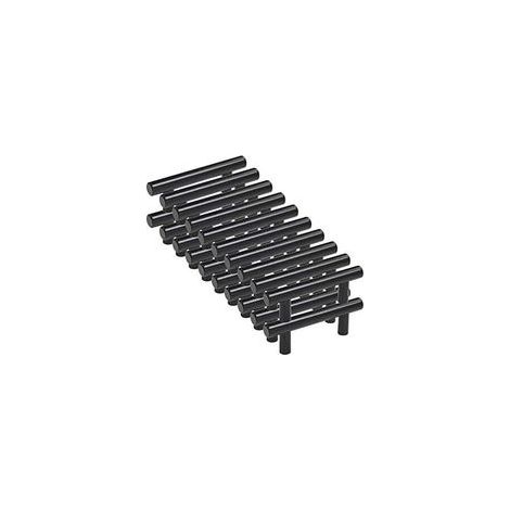 20 Stück schwarze Möbelgriffe, schwarze Küchenmöbelgriffe, T-Schrank- und Schubladengriffe, schwarzer Mittenabstand 96 mm (Ø 12 mm). (1/5)