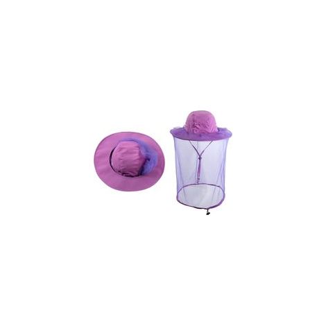 Chapeau avec filet en maille moustiquaire intégré - Pour apiculture, safari, randonnées, jardinage (1/5)