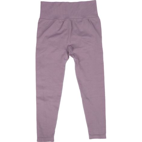 Pantalon de yoga taille haute effet liftant fessier séchage rapide, collant de sport élastique femme L violet (1/5)