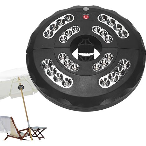 Lumières Extérieures Sous Parasol - Lumière Pour Mât De Parasol - Lampe (1/5)