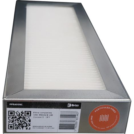 Filtre compatible VMC FRANCE AIR Cocoon'3 - contenu : 1 F7