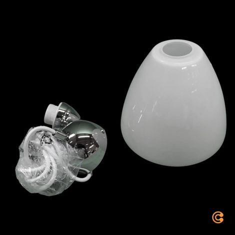 [NEUWERTIG] B-Ware Nordlux Opalweiße Glas Hängeleuchte Read Pendelleuchte Hängelampe Leuchte Lampe