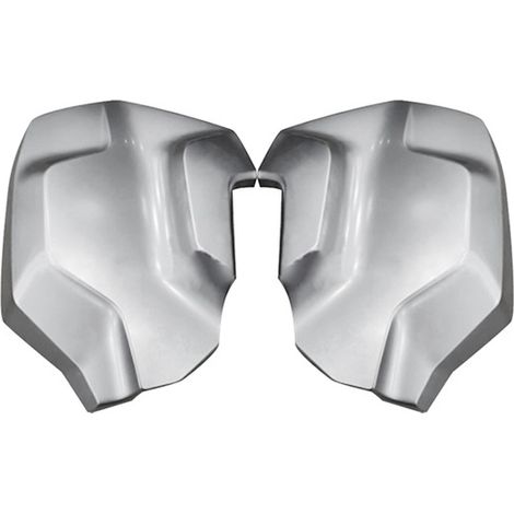 Radiator/side guard compatible with modified BMW R1250GSADV motorcycles (2018-2023 models). (1/5)