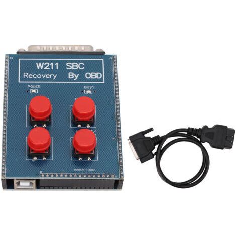 Outil de réinitialisation OBD2 SBC, dispositif de réparation ABS en métal de remplacement pour Mercedes Benz W211 R230Blue