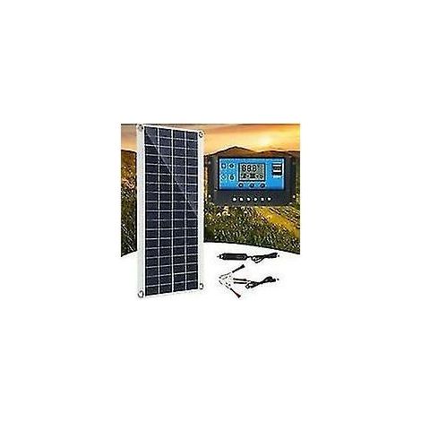 Panneau solaire 300w 12v, Kit de panneaux solaires, Kit de chargeur de contrôleur de Charge solaire 60a pour camping-car, Yacht, extérieur, jardin, éclairage