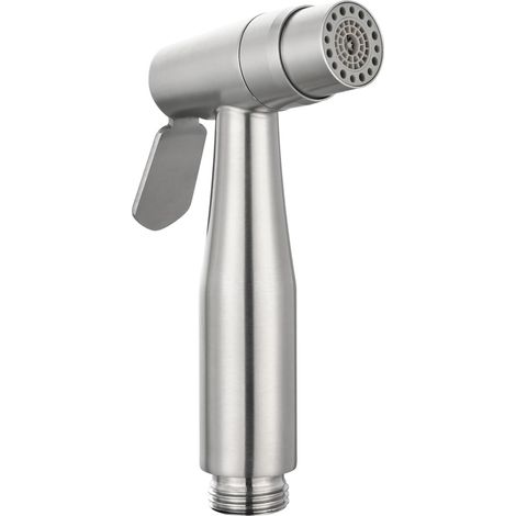 main bidet Sprayer Premium Acier Inoxydable Pulvérisateur tête Shattaf – seulement bidet Spray pour WC, eau Nettoyage Attachment (1/5)