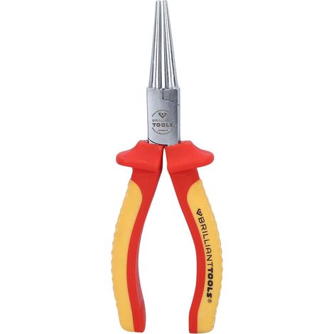 BRILLIANT TOOLS VDE Alicates redondos 170 mm - BT068015 (1/3)