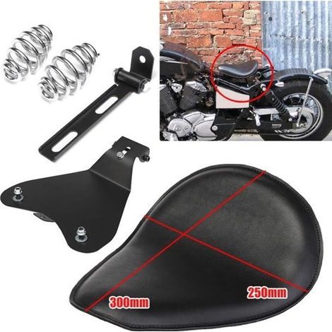 Supporto molle sella monoposto per moto Harley Sportster Bobber Chopper Yamaha (1/4)