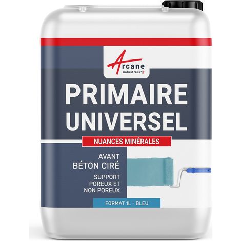 Arcane Industries – Primaire d'adhérence pour supports poreux et non poreux – 1 L – Excellente adhérence et régulation de porosité – Application rapide