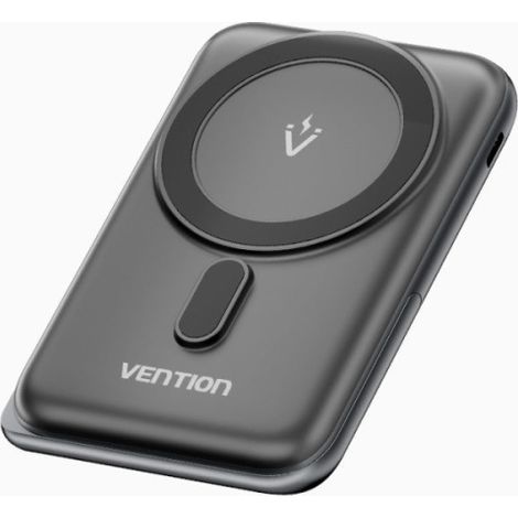 Presentamos el Power Bank magnético inalámbrico Vention de 10 000 mAh, una solución de carga elegante y potente diseñada para tu estilo de vida en mov