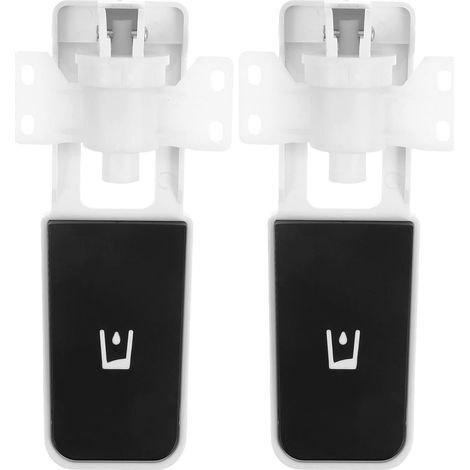 Set di 2 rubinetti per dispenser d'acqua in ABS nero (1/5)