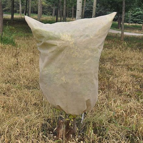 Lot de 4 Couvre-Plante d'hiver, Sac de Protection pour Plantes, Couvre-Plantes Contre Le Gel extérieur, Vestes chauffantes pour Plantes de Jardin résistant à la déchirure, Protection hivernale Plantes (1/5)