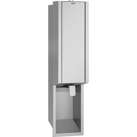 KWC AR Seifenspender, EXOS, Edelstahl,  Unterputz, 124x500x120 mm