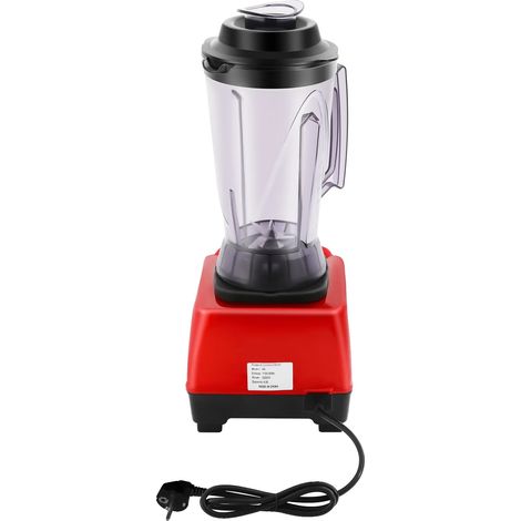Blender de bureau, puissance de 2200W, capacité de 4L, 9 réglages de vitesse, vitesse de rotation d'environ 26000 tr/min, bol de mélange compatible lave-vaisselle (1/5)