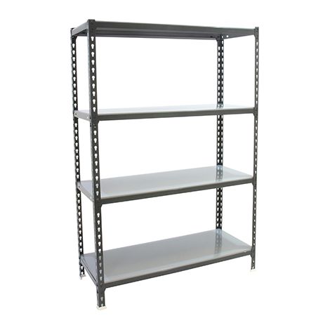 SimonRack Étagère Rangement, 1500x800x500 mm, 4 Niveaux, 180 kg Capacité de Charge et Point de Flexion, Métal , Étagère Garage, Anthracite/Galvanisé - Simonclick (1/5)