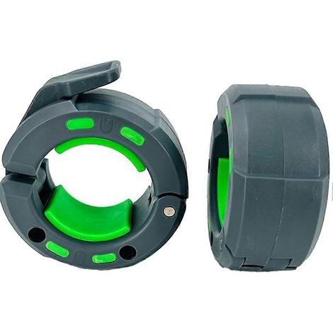 Colliers de serrage à dégagement rapide pour barres d'haltères, clips de verrouillage pour barres de diamètre standard, idéaux pour l'haltérophilie, la musculation et le bodybuilding. (1/5)