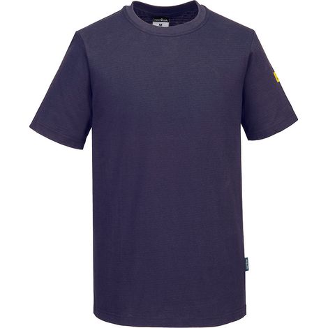 T-shirt Antistatique Esd - Taille Xxs - Marine - Portwest